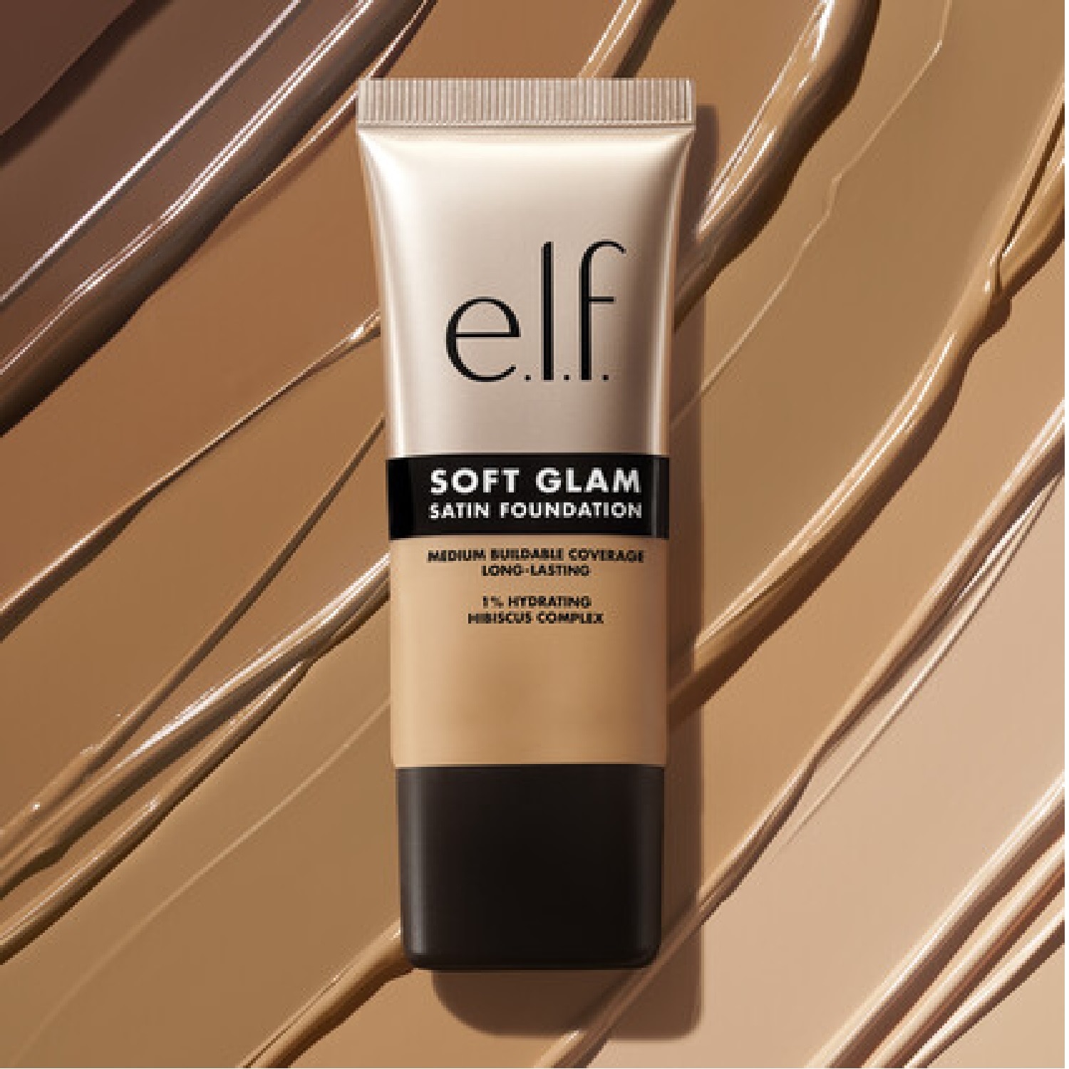 E.L.F. SOFT GLAM SATIN FOUNDATION (BASE DE MAQUILLAJE SATINADA DE LARGA DURACIÓN)